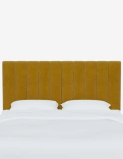 Aliyah Headboard -MIUBOW Furniture Shop AliyahHeadboard CitronellaVelvet 3650TMNCCTRNLL 1