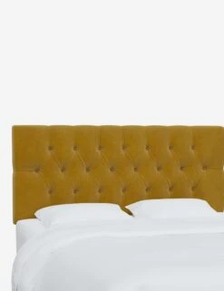 Amarise Headboard -MIUBOW Furniture Shop AmariseHeadboard CitronellaVelvet 540TMNCCTRNLL