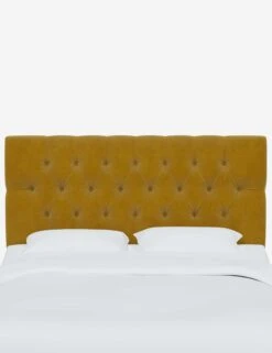 Amarise Headboard -MIUBOW Furniture Shop AmariseHeadboard CitronellaVelvet 540TMNCCTRNLL 1