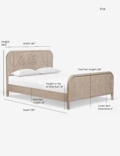 Brooke Platform Bed -MIUBOW Furniture Shop ArchBed Queen 0600King