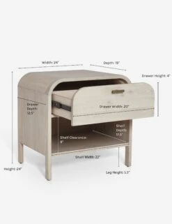 Brooke Nightstand 24 Brooke Nightstand -MIUBOW Furniture Shop ArchNightstand 0045 1378e8a8 2926 4985 ba0c 41a1037e843a