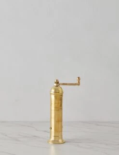 Atlas Brass Pepper Mill