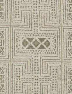 Azra Indoor / Outdoor Pillow By Sunbrella For Lulu And Georgia -MIUBOW Furniture Shop AzraOutdoorPillow CadetGreen A0655706B 1462 swatch