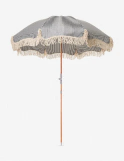 Premium Beach Umbrella By Business & Pleasure Co. -MIUBOW Furniture Shop B PCoPremiumUmbrellaLaurensNavyStripeGallery.HIRES