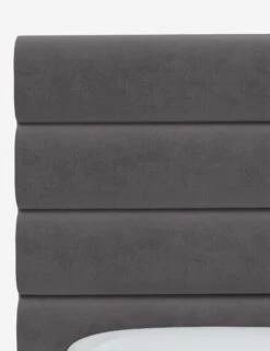 Bailee Headboard -MIUBOW Furniture Shop BaileeHeadboard SteelVelvet CHB0150TTNSTL 3