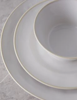 Beja Dinnnerware 18-Piece Set By Costa Nova -MIUBOW Furniture Shop BejaDinnnerware18 PieceSetbyCostaNova Cream 15676