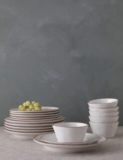 Beja Dinnnerware 18-Piece Set By Costa Nova -MIUBOW Furniture Shop Beja Dinnnerware 18 Piece Set by Costa Nova Red 13786