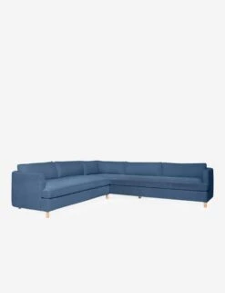 Belmont Corner Sectional Sofa By Ginny Macdonald -MIUBOW Furniture Shop BelmontCornerSectional 16483 Velvet Harbor 1