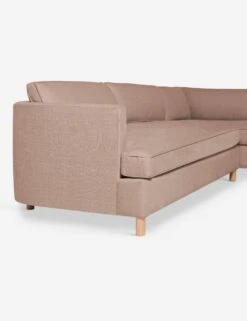 Belmont Corner Sectional Sofa By Ginny Macdonald -MIUBOW Furniture Shop BelmontCornerSectional Linen 0217 Apricot