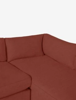 Belmont Corner Sectional Sofa By Ginny Macdonald -MIUBOW Furniture Shop BelmontCornerSectional Linen 0224 Terra