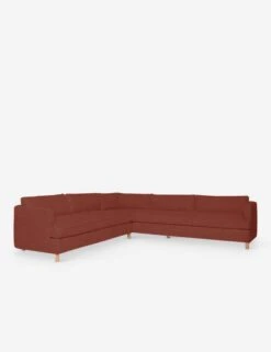 Belmont Corner Sectional Sofa By Ginny Macdonald -MIUBOW Furniture Shop BelmontCornerSectional Linen 16483 Terra 1