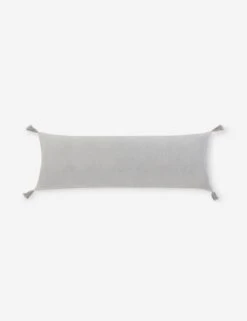 Bianca Velvet Pillow By Pom Pom At Home -MIUBOW Furniture Shop Biancagreylong