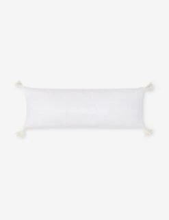 Bianca Velvet Pillow By Pom Pom At Home -MIUBOW Furniture Shop Biancawhitelong