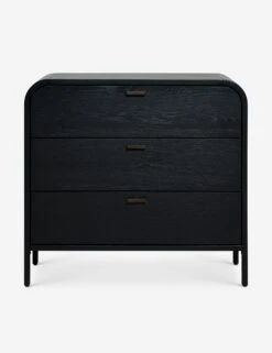 Brooke 3-Drawer Dresser -MIUBOW Furniture Shop Brooke3 DrawerDresser Black A0654295 476