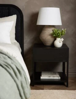 Dana Nightstand -MIUBOW Furniture Shop BrookeBed Black Queen A0654291 3659 1