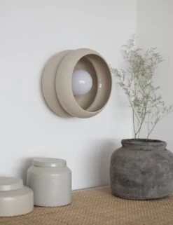 Cherub Flush Mount Light By Huey Lightshop -MIUBOW Furniture Shop C002 1