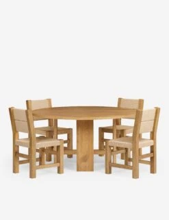 Campos Round Dining Table 7 Campos Round Dining Table -MIUBOW Furniture Shop CH 1001714 VN14 FN DN DT NT 60 SET01 Product
