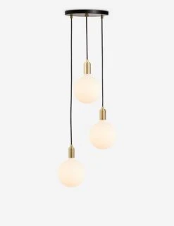 Triple Pendant Light With Sphere IV By Tala 19 Triple Pendant Light With Sphere IV By Tala -MIUBOW Furniture Shop CP BLK SET TRI BP 01 3