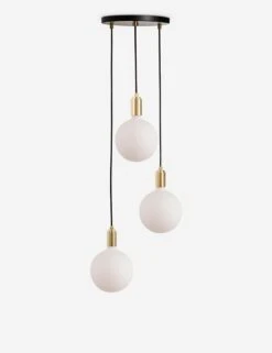 Triple Pendant Light With Sphere IV By Tala 21 Triple Pendant Light With Sphere IV By Tala -MIUBOW Furniture Shop CP BLK SET TRI BP 01 4