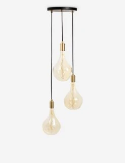 Triple Pendant Light With Voronoi II By Tala -MIUBOW Furniture Shop CP BLK SET TRI BP 02 4