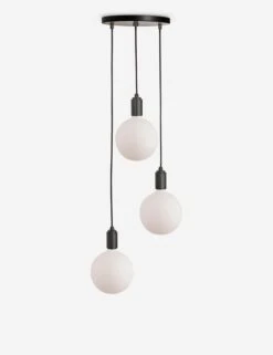 Triple Pendant Light With Sphere IV By Tala 17 Triple Pendant Light With Sphere IV By Tala -MIUBOW Furniture Shop CP BLK SET TRI GP 01 4