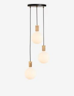 Triple Pendant Light With Sphere IV By Tala 22 Triple Pendant Light With Sphere IV By Tala -MIUBOW Furniture Shop CP BLK SET TRI OP 01 3