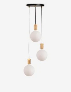 Triple Pendant Light With Sphere IV By Tala 24 Triple Pendant Light With Sphere IV By Tala -MIUBOW Furniture Shop CP BLK SET TRI OP 01 4