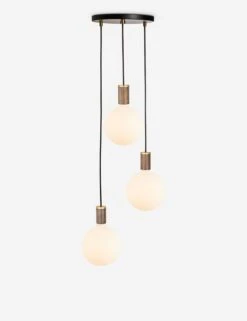 Triple Pendant Light With Sphere IV By Tala 26 Triple Pendant Light With Sphere IV By Tala -MIUBOW Furniture Shop CP BLK SET TRI WP 01 3 2