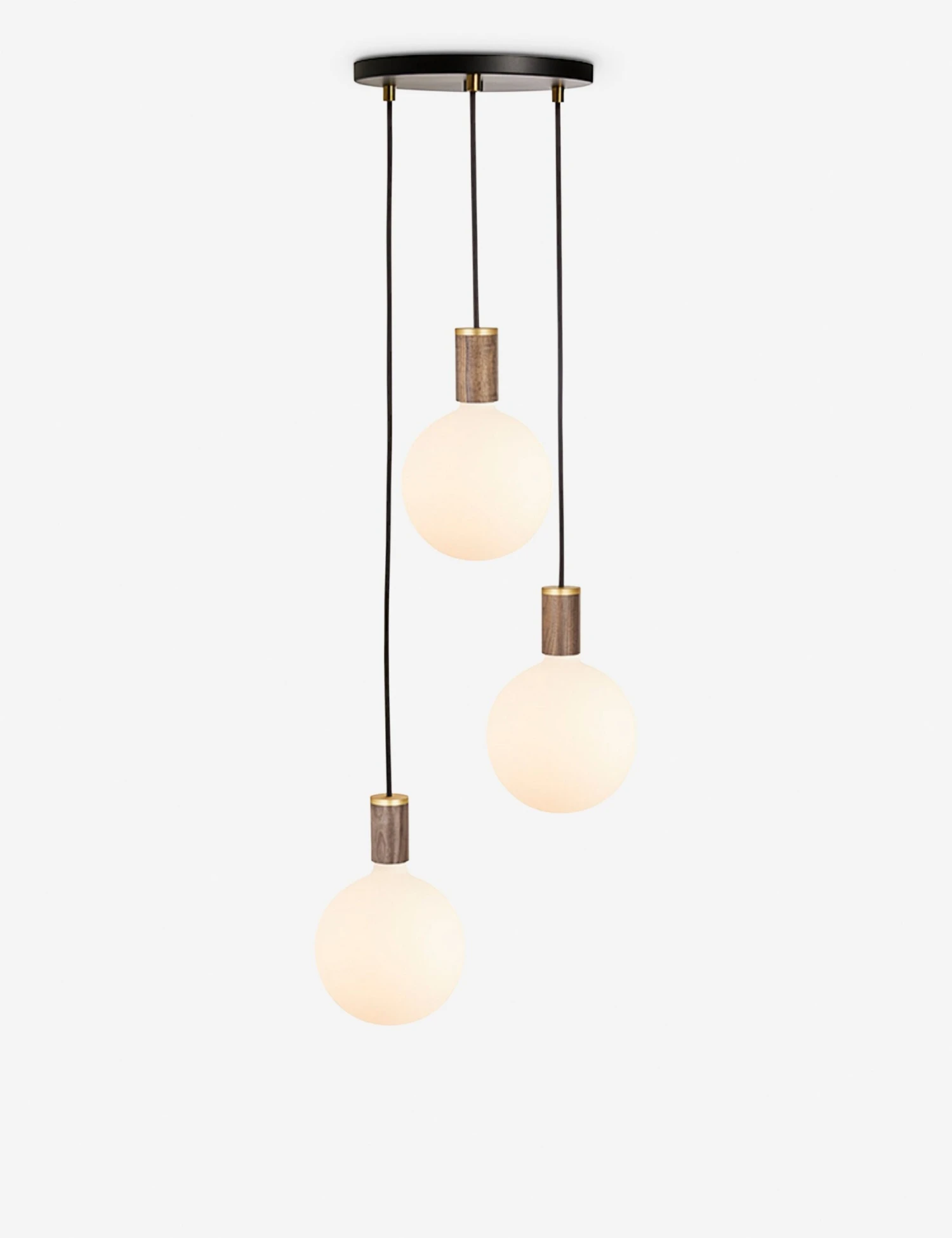 Triple Pendant Light With Sphere IV By Tala 12 Triple Pendant Light With Sphere IV By Tala - Image 12