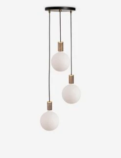 Triple Pendant Light With Sphere IV By Tala 28 Triple Pendant Light With Sphere IV By Tala -MIUBOW Furniture Shop CP BLK SET TRI WP 01 4
