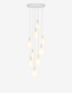 Alumina 9-Light Pendant Light By Tala