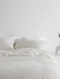 European Flax Linen Duvet Cover By Cultiver -MIUBOW Furniture Shop CULTIVER Pencil Stripe f09a95c1 451d 4919 aaeb 09c96bf14aba