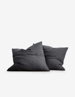 European Flax Linen Euro Pillowcases (Set Of 2) By Cultiver -MIUBOW Furniture Shop CULTIVER Slate Euro 90df9857 41ae 4cb0 b487 b33f6086f0d9