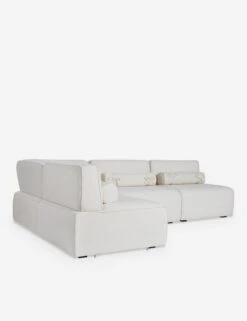 Solana Chaise Sectional Sofa By Eny Lee Parker -MIUBOW Furniture Shop ChaiseSectionalSofa IvoryLinen120 LAF L0469133 WithBolsters 2655