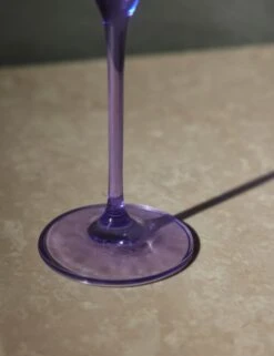 Champagne Coupes (Set Of 2) By Estelle Colored Glass -MIUBOW Furniture Shop ChampagneCoupesbyEstelleColoredGlass Lavendar 13233 SITECROP