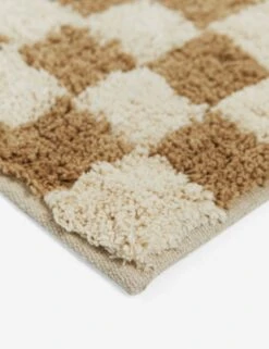 Checkerboard Bath Mat By Sarah Sherman Samuel -MIUBOW Furniture Shop CheckerboardBathMatbySarahShermanSamuel Cafe 21 x34 A06557445157