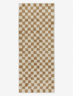 Checkerboard Bath Mat By Sarah Sherman Samuel -MIUBOW Furniture Shop CheckerboardBathMatbySarahShermanSamuel Cafe 2 x5 A0655745 5146
