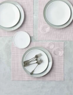Mini Basketweave Rectangle Placemat (Set Of 4) By Chilewich 24 Mini Basketweave Rectangle Placemat (Set Of 4) By Chilewich -MIUBOW Furniture Shop ChilewichMiniBasketweaveRectanglePlacemat Blush 0941 f213f8c3 47df 449a 99ff 6cf75d175270