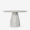 Chrysanthe Indoor / Outdoor Round Dining Table