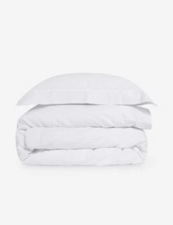 Classico Hemstitch Cotton Sateen Duvet Set By Pom Pom At Home