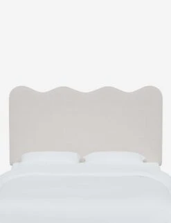 Clementine Headboard -MIUBOW Furniture Shop ClementineHeadboard SnowVelvet 1431FTTNSNW 1