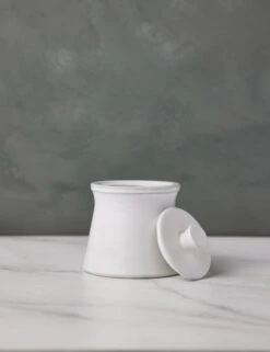 Friso Sugar Bowl, White By Costa Nova 8 Friso Sugar Bowl, White By Costa Nova -MIUBOW Furniture Shop CostaNovaFrisoSugar White 0741