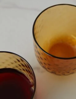 Dapple Tumbler (Set Of 2) By LSA International -MIUBOW Furniture Shop DappleTumbler SunAmberbyLSAInternational A0655654 17562