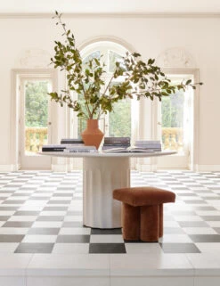 Doric Round Dining Table By Sarah Sherman Samuel -MIUBOW Furniture Shop DoricEntrywayVignette 13234 2