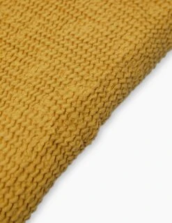 Ella Waffle Towel By House No. 23 -MIUBOW Furniture Shop EllaTowel Mustard 17446