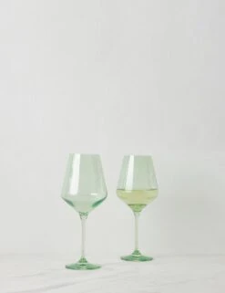 Stemware (Set Of 2) By Estelle Colored Glass -MIUBOW Furniture Shop EstelleColoredGlassWineGlass Mint Setof2 7912 d3b9c43f 024a 41bf 8f1d c7f02a4c8582