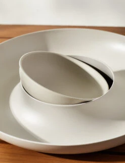 Etta Bamboo Chip + Dip Set By Ekobo -MIUBOW Furniture Shop EttaChip DipSet Stone 3800