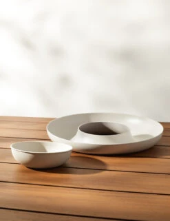 Etta Bamboo Chip + Dip Set By Ekobo -MIUBOW Furniture Shop EttaChip DipSet Stone 3802