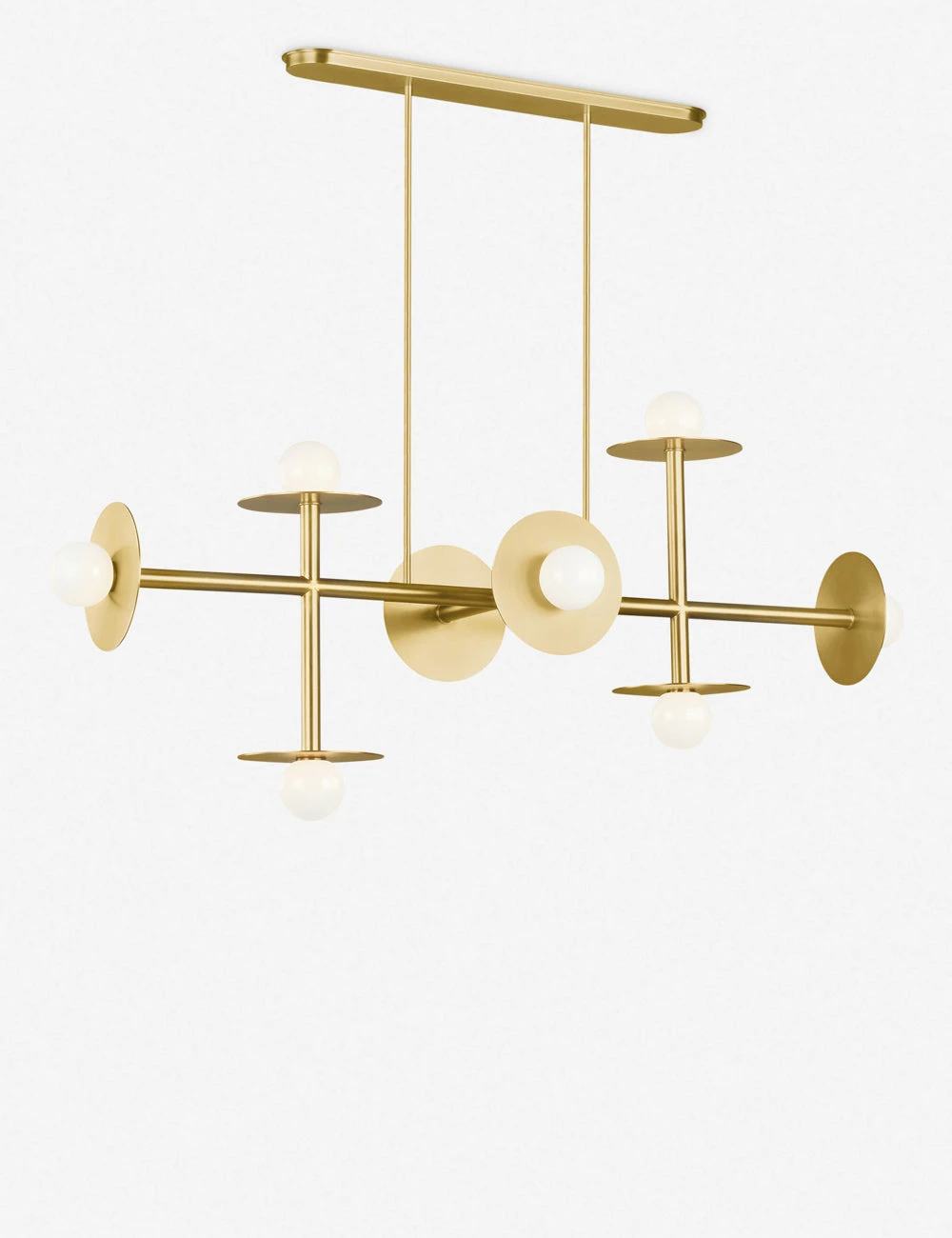 Nodes Large Linear Chandelier By Kelly Wearstler 2 Nodes Large Linear Chandelier By Kelly Wearstler - Image 2