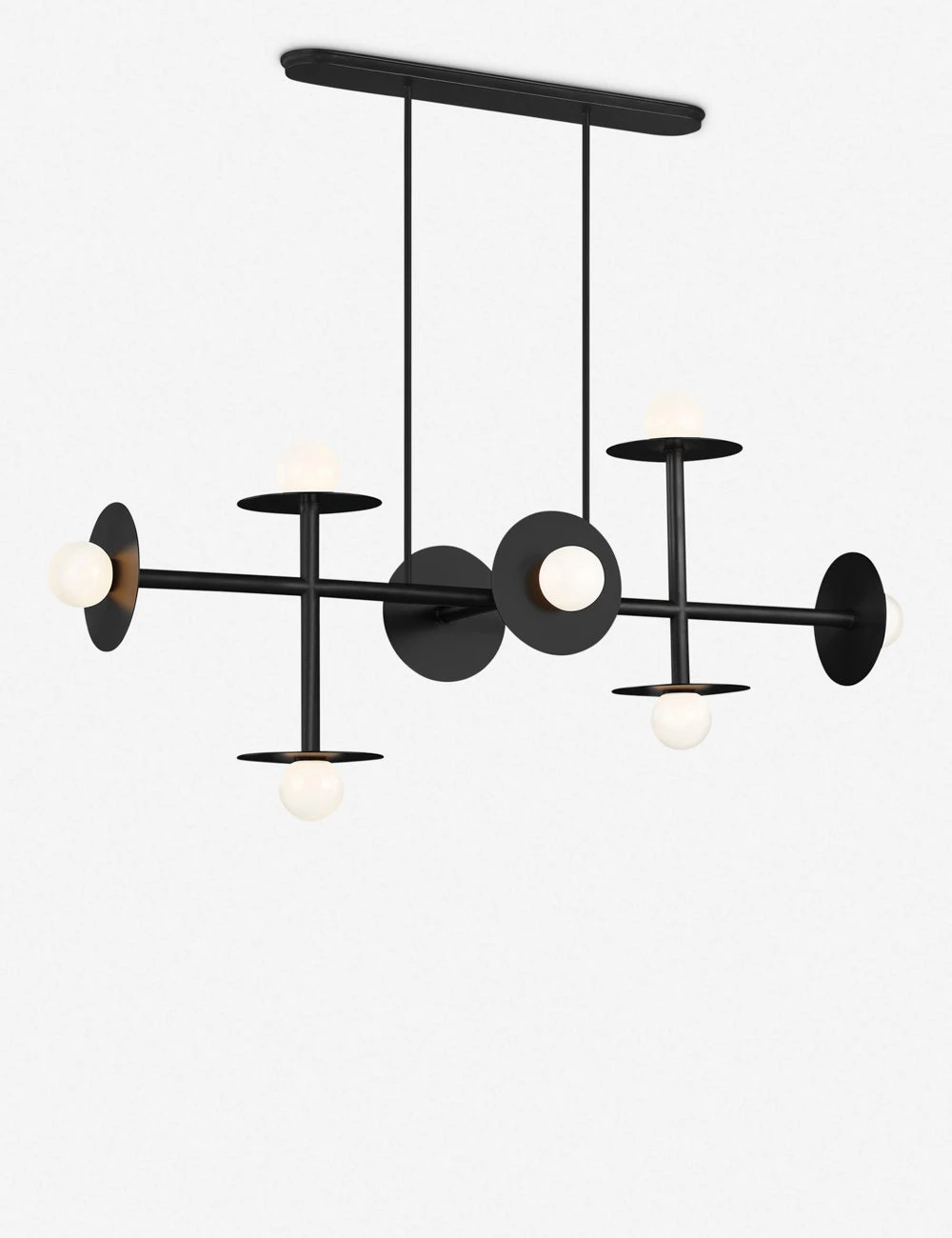 Nodes Large Linear Chandelier By Kelly Wearstler 1 Nodes Large Linear Chandelier By Kelly Wearstler